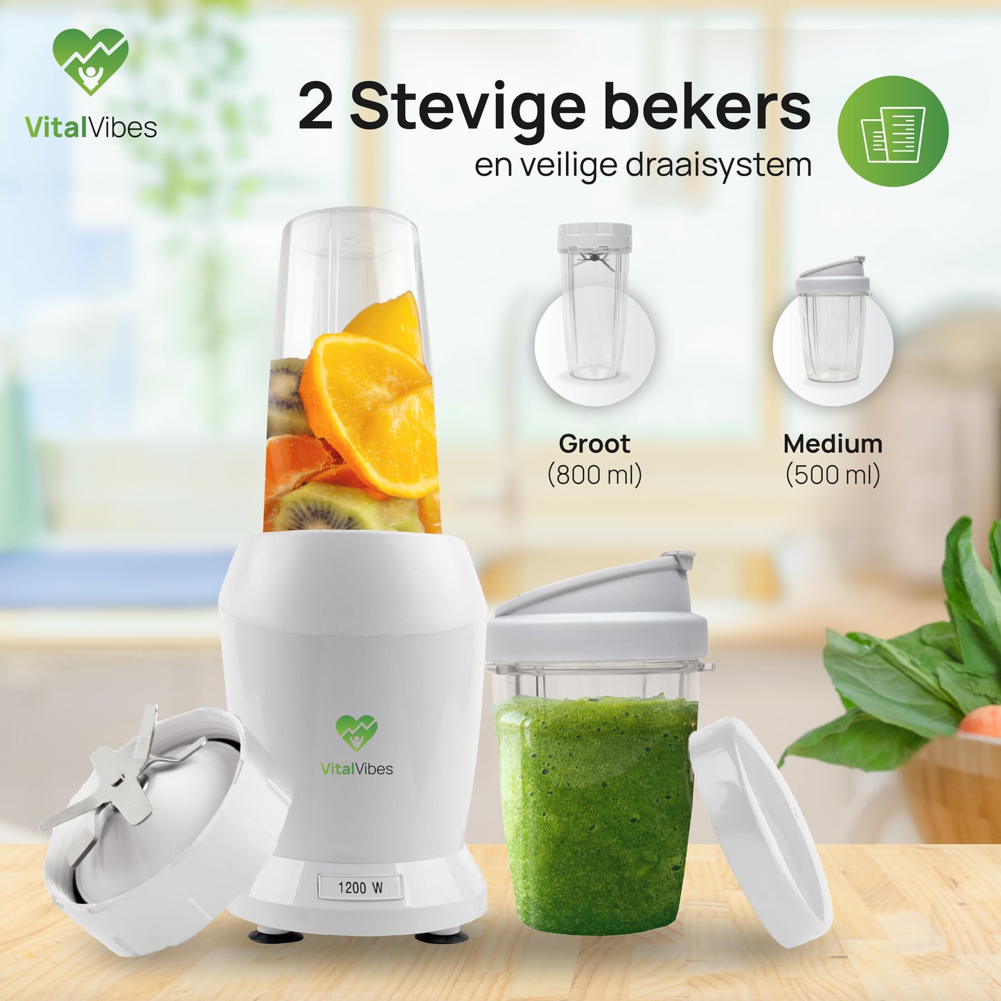VitalVibes Blender Max - Uitverkocht