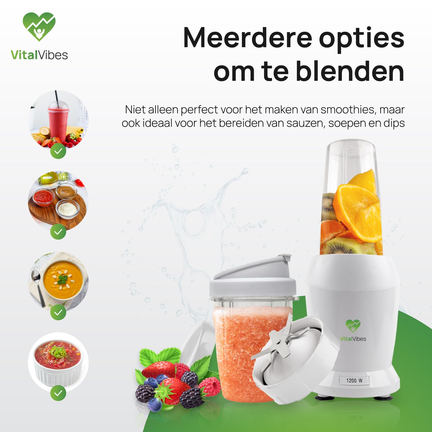 VitalVibes Blender Max - Uitverkocht