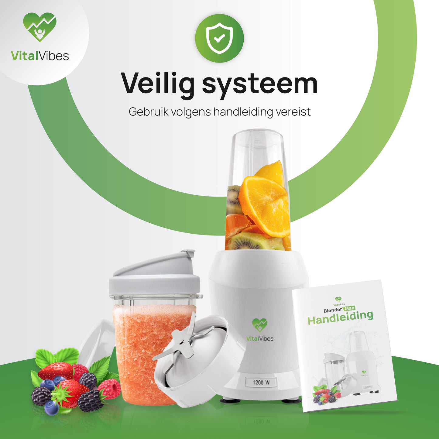 VitalVibes Blender Max - Uitverkocht